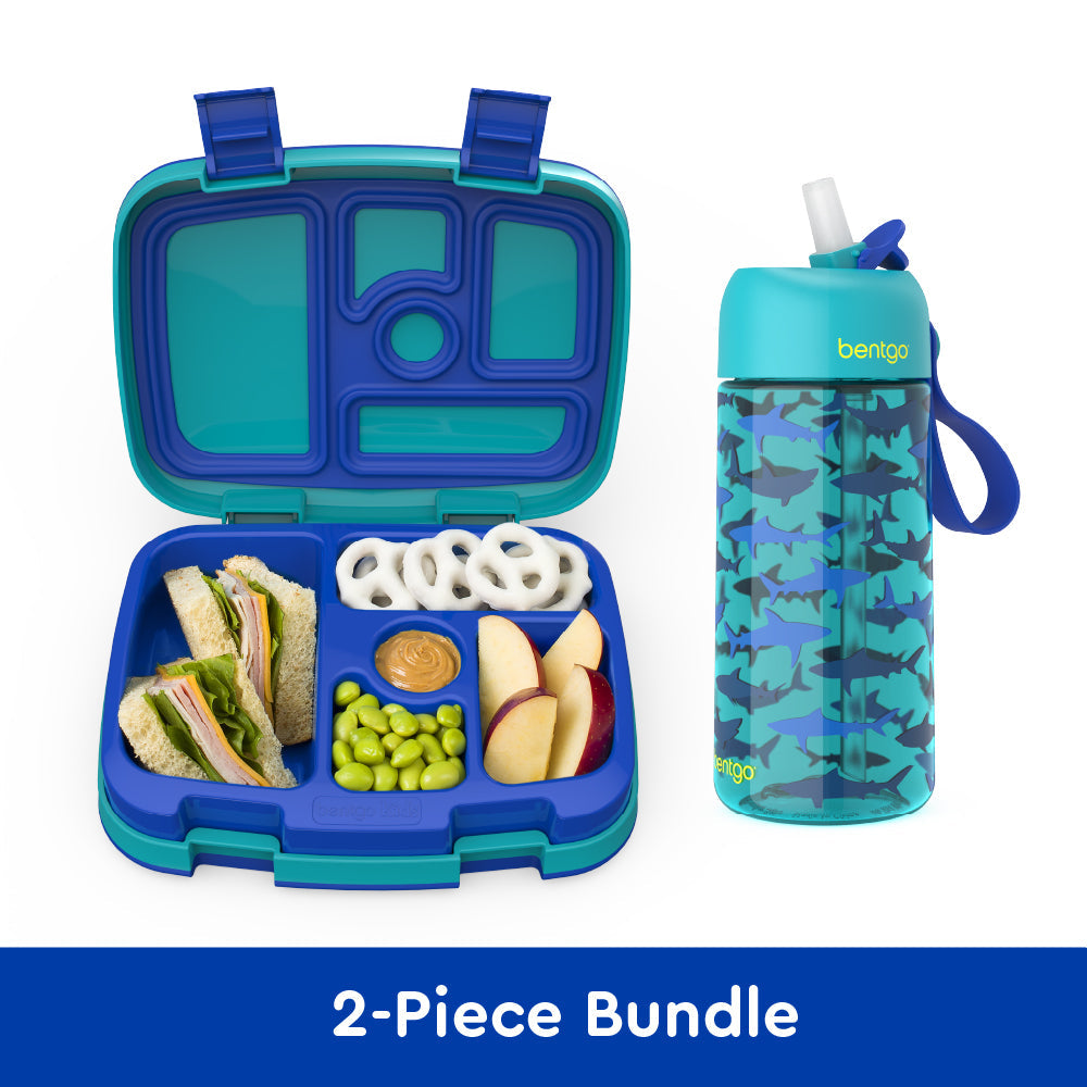 bentgo-kids-prints-lunch-box-and-water-bottle-h1 bentgo-lunch-box-bottle-bundle-shark-1.jpg